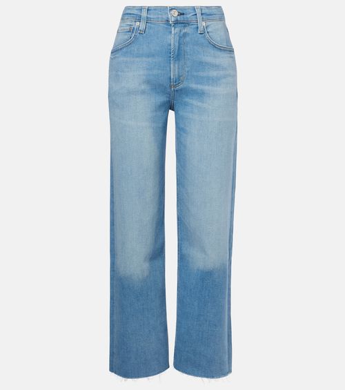 Palma high-rise straight jeans