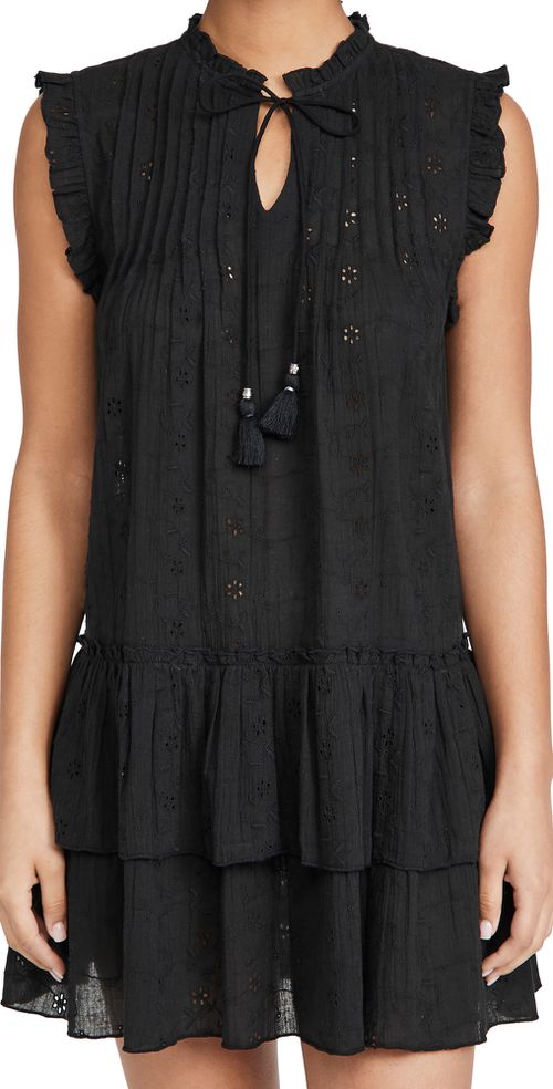 Eyelet Dress Black