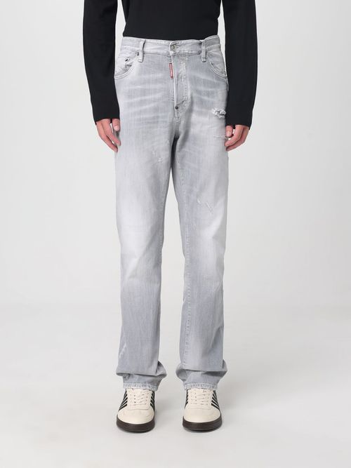 Jeans Men color Grey