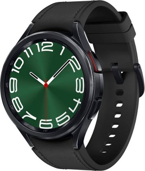 Geek Squad Certified Refurbished Galaxy Watch6 Classic Stainless Steel Smartwatch 47mm BT - Black