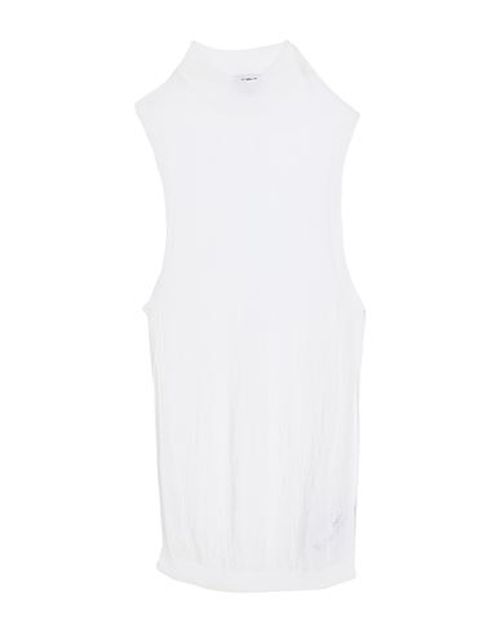 Woman Turtleneck White Size 6 Organic cotton, Polyamide