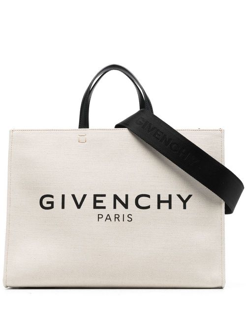 G-Tote Medium Canvas Tote Bag