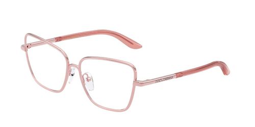 Dolce & Gabbana DX1102 Kids 1361 Women's Eyeglasses Pink Size 50 - Blue Light Block Available