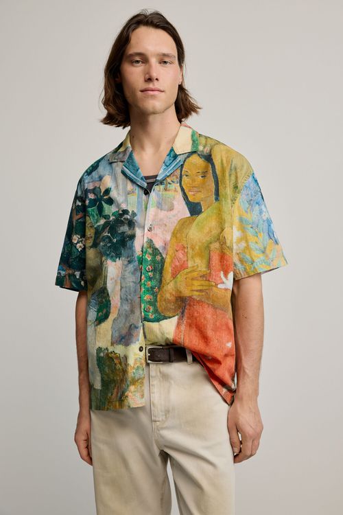 Printed Gaugin shirt