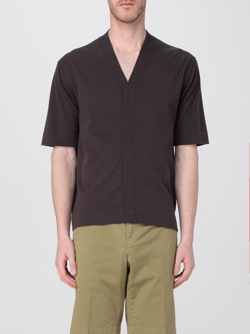 Cardigan PAOLO PECORA Men color Brown