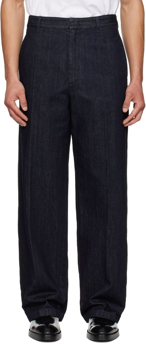 Navy Lightweight Jeans
