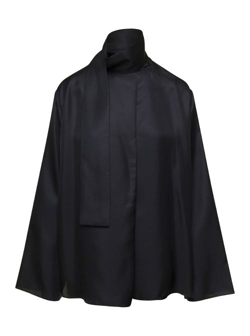 Silk Top With Sash