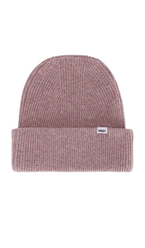 KROST Speckle Beanie in Mauve