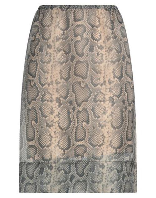 Woman Midi skirt Khaki
