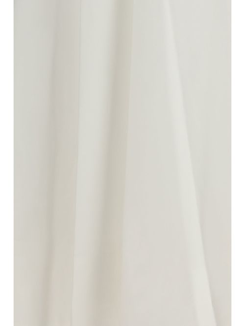 Cotton Full-Length Skirt — White