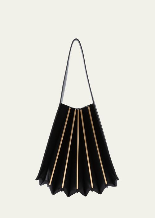 Rola Folded Leather Tote Bag