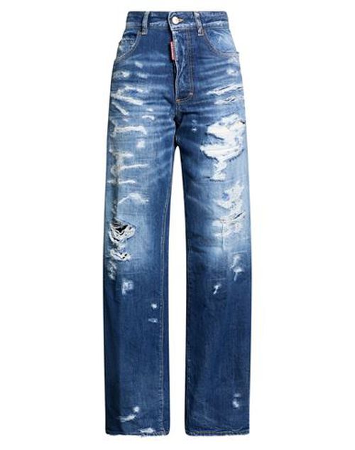 Woman Jeans Blue Size 6 Cotton