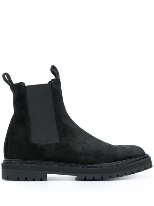 Suede ankle boots