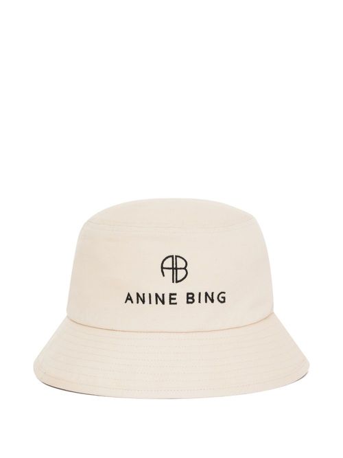 ANINE BING Nicks bucket hat - White