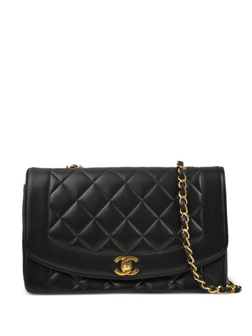1992 medium Diana shoulder bag - Black