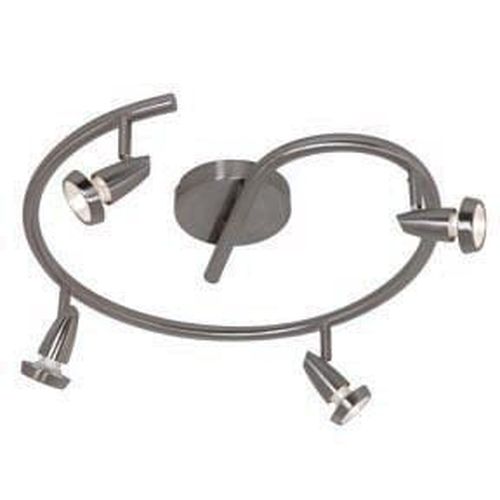 Access Mirage 4-Light Ceiling Light in Brushed Stee