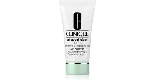 Clinique All About Clean 1 cleanser + gel exfoliant