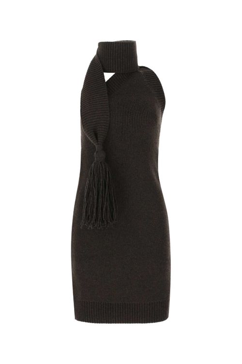 Dress — Brown