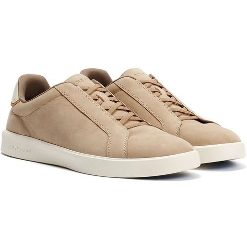 Cole Haan Grand Crosscourt Nubuck Men's Beige/Farro/Ivory Trainer