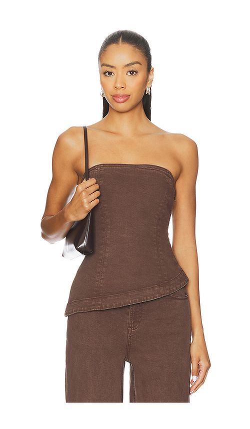 SOVERE Zyra Bodice in Raisin. XS also in L, M