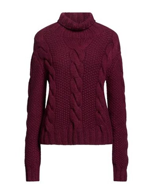 Woman Turtleneck Plum Size XL Cashmere
