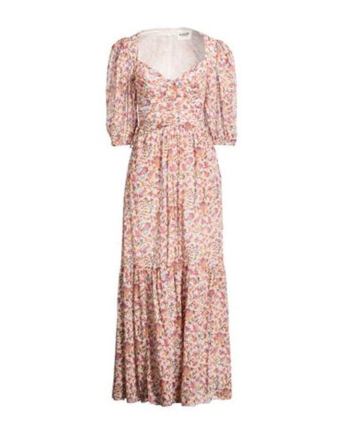 Woman Maxi dress Beige Size 2 Cotton, Polyester