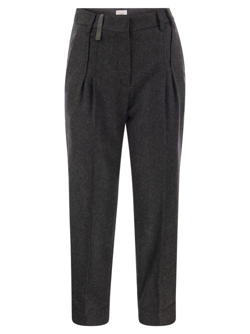 Sartoria Wool And Cashmere Trousers