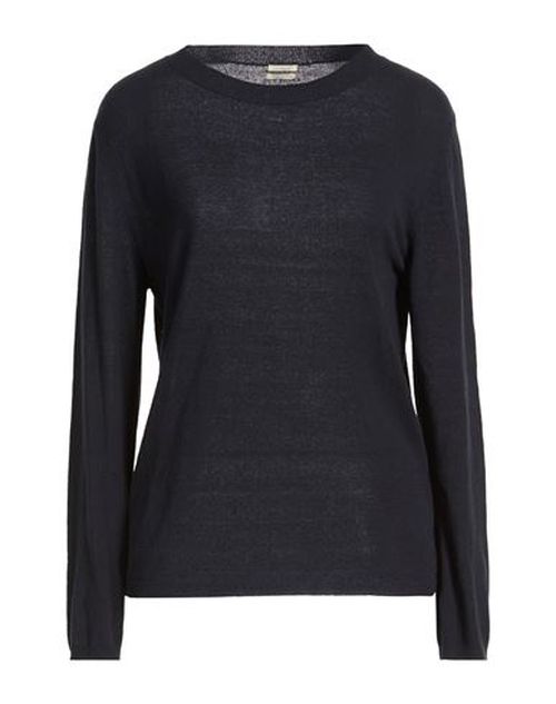 Woman Sweater Midnight blue Size M Silk