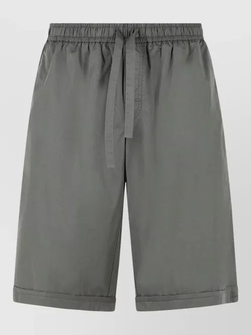Dolce&Gabbana - cotton shorts knee length side and back pocket
