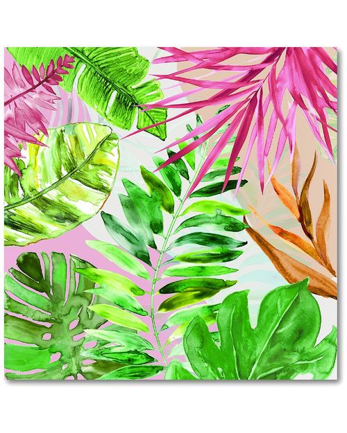 Hot Tropics Ii Canvas Wall Art