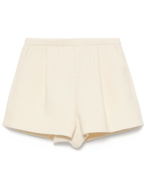 Tweed shorts - Neutrals