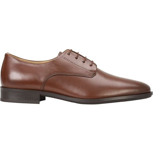 Boss Mens Colby Derby Shoes in Brown