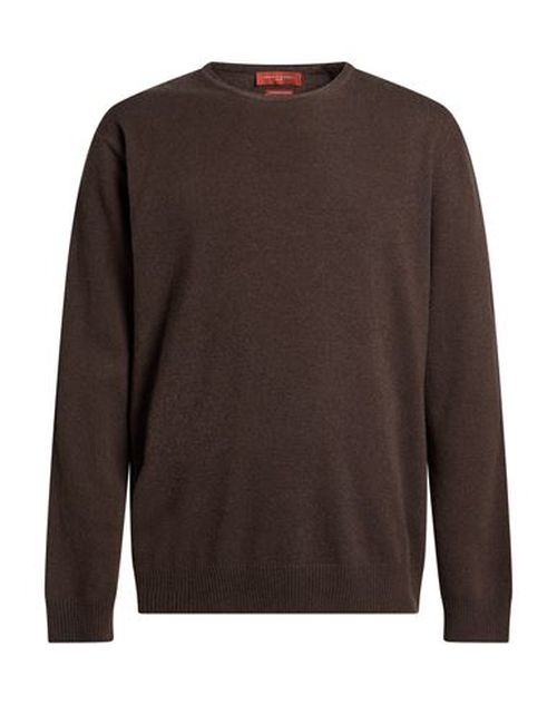 Man Sweater Dark brown Size XXL Merino Wool, Cashmere