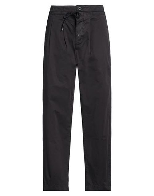 Man Pants Black Size M Cotton