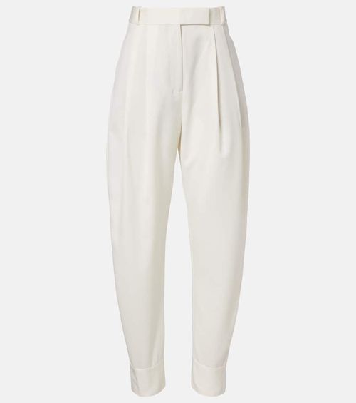 Róhe Wool-blend barrel-leg pants