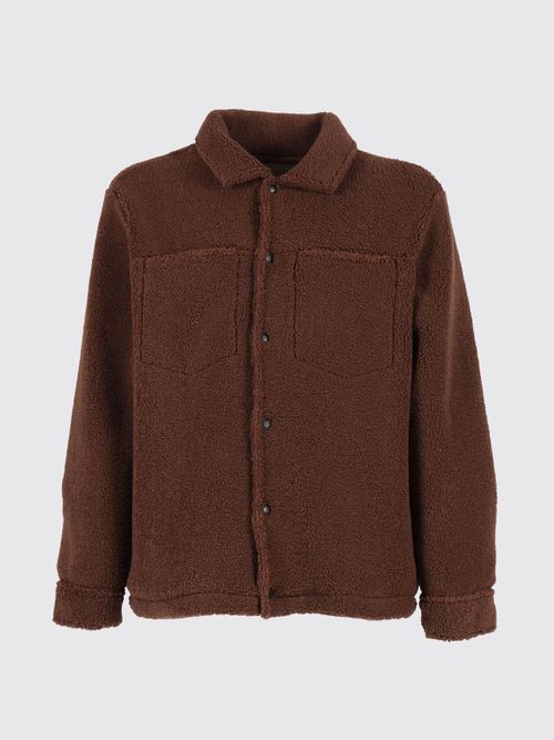 Coat Men color Black