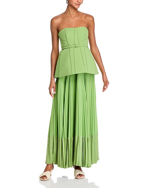 Prisca Peplum Hem Dress