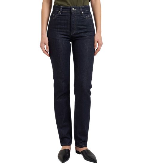 Blue Regular High Rise Jeans