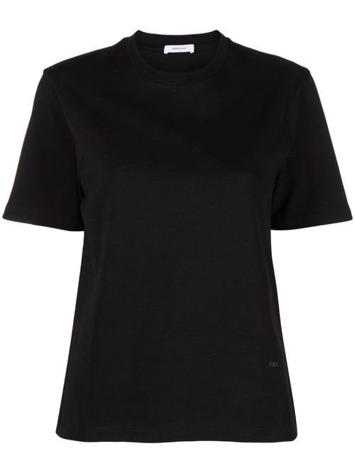 Short-sleeve cotton T-shirt - Black