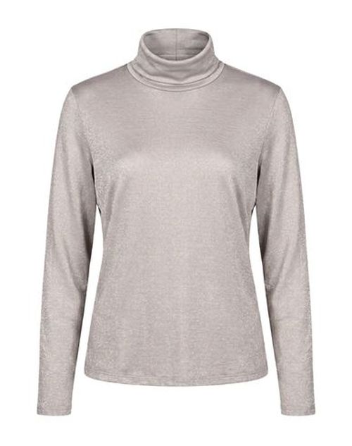 Woman Top Grey Size 6 Viscose, Lurex, Elastane