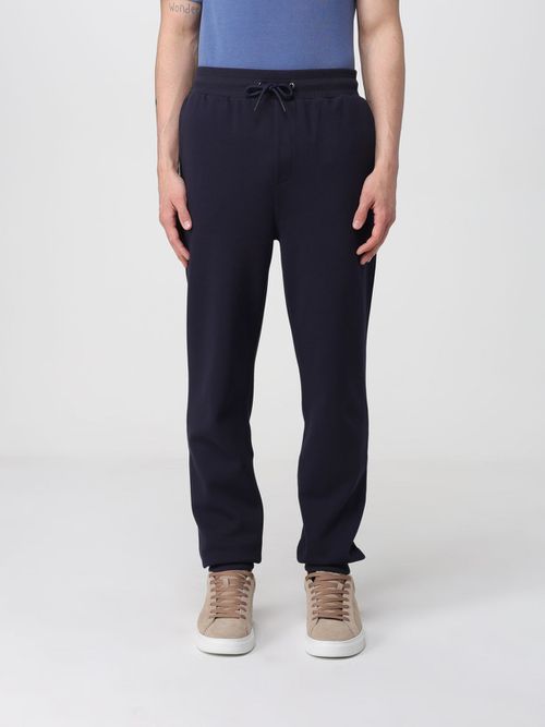 Pants Men color Blue