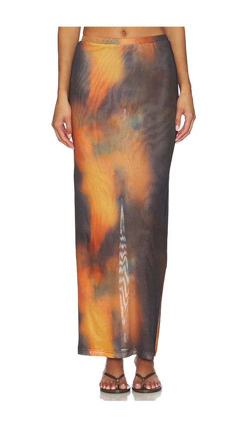 BY.DYLN Maddox Skirt in Sunset. XS also in L, M