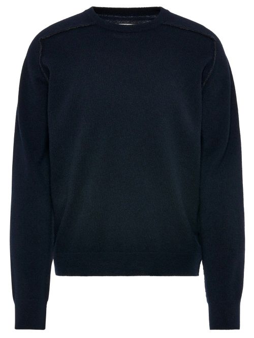 Crew Neck Sweater In Virgin Wool