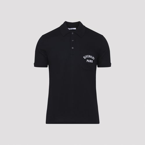 Men Front Pocket Polo Shirt