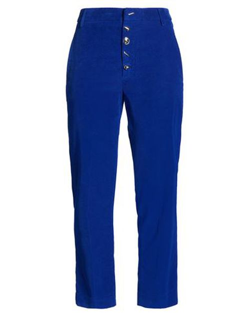 Woman Pants Blue Size 25 Cotton, Lyocell, Elastane