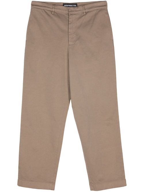 Cotton chinos - Brown
