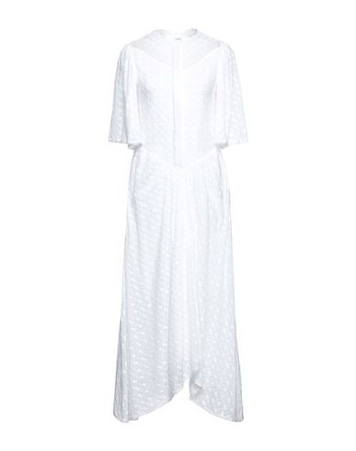 Marant Étoile Woman Maxi dress White Size 4 Cotton