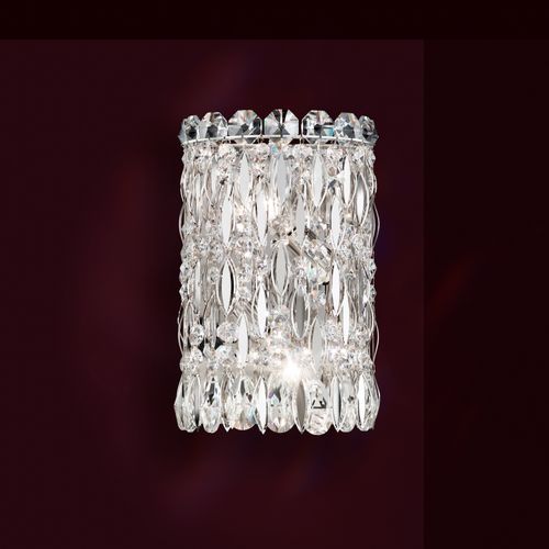 Sarella 2-Light Bathroom Vanity Light in Stainless Stee