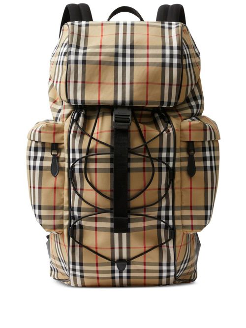 Murray Archive check backpack - Neutrals