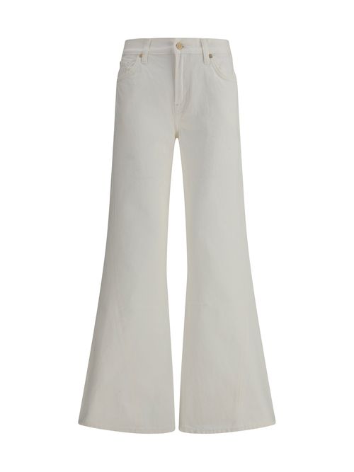 Spencer Flare Jeans — White